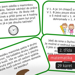 slovní úlohy - 2. třída