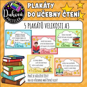 Plakáty - benefity čtení