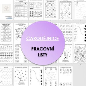 ČARODĚJNICE - pracovní listy pro MŠ