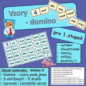 Vzory - domino