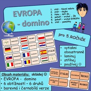 Evropa - domino