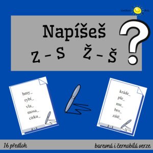 Napíšeš Z-S, Ž-Š?