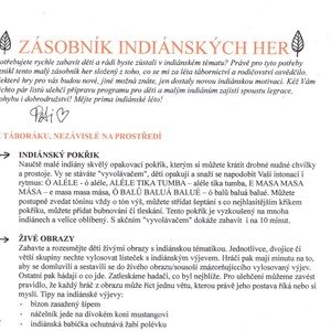 Zásobník INDIÁNSKÝCH HER