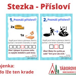 Stezka - Přísloví