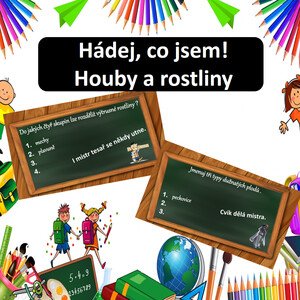 Co na to žáci? Houby a rostliny