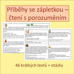 Příběhy se zápletkou - čtení s porozuměním