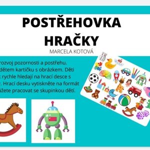 Postřehovka HRAČKY