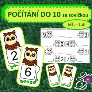 Počítání do 10 se sovičkou