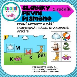SLABIKY s obrázky