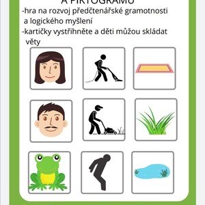 Čtení podle obrázků a piktogramů