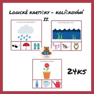 Logické kartičky - kolíčkování II.