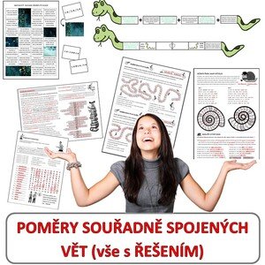 SOUŘADNĚ SPOJENÉ VĚTY HLAVNÍ (vše s ŘEŠENÍM) 