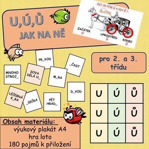 U,Ú,Ů jak na ně?
