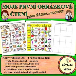 MOJE PRVNÍ OBRÁZKOVÉ ČTENÍ
