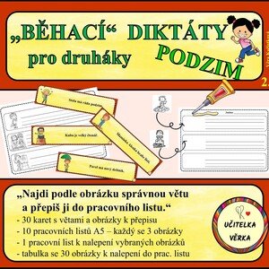 BĚHACÍ DIKTÁTY PRO DRUHÁKY - PODZIM