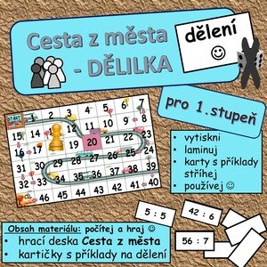 Cesta z města - dělilka