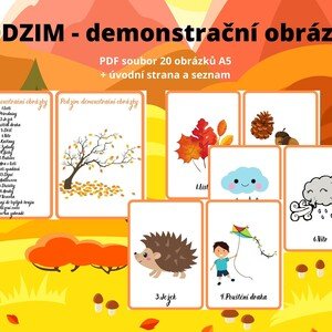 Podzim - demonstrační obrázky