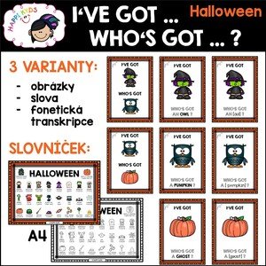 IVE GOT ... / WHOS GOT ... ? - Halloween