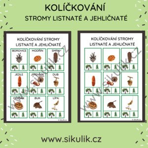KOLÍČKOVÁNÍ PLODY STROMŮ