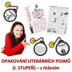 LITERÁRNÍ POJMY z I. stupně