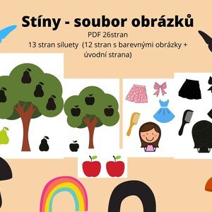 Stíny soubor obrázků