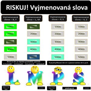 RISKUJ! Vyjmenovaná slova