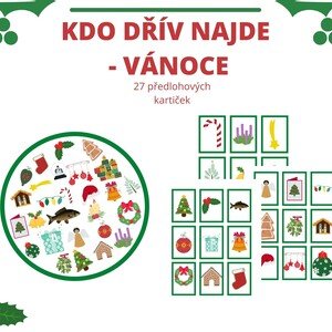 Kdo dřív najde - VÁNOCE