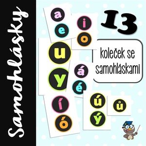 Samohlásky - kolečka
