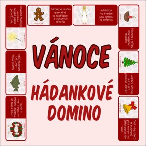 Hádankové domino - Vánoce