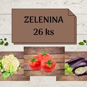Demonstrační obrázky - ZELENINA