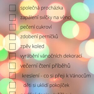 Adventní výzva pro rodiče s dětmi