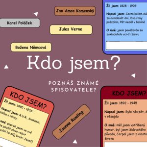 Kdo jsem? Spisovatelská edice...