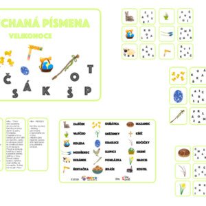 Pomíchaná písmena - Velikonoce