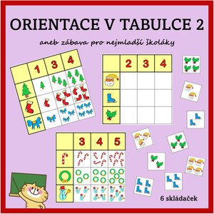 Vánoční orientace v tabulce 2