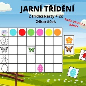 Jarní třídění podle barvy