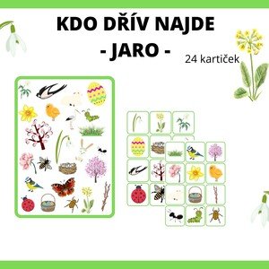 Kdo dřív najde - JARO