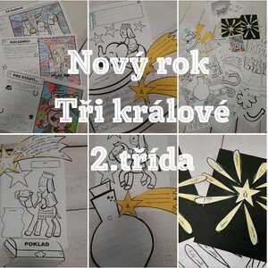 Tři králové. Nový rok. 2. třída