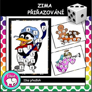 Zima - přiřazování