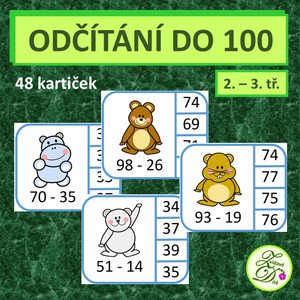 Odčítání do 100