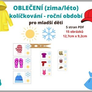 Oblečení - kolíčkování