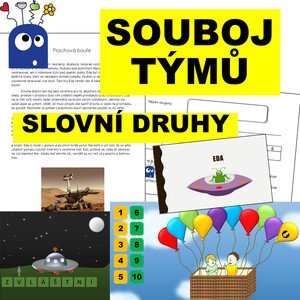 Souboj týmů - slovní druhy