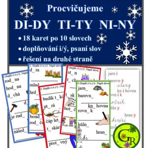 Procvičujeme DI-DY TI-TY NI-NY