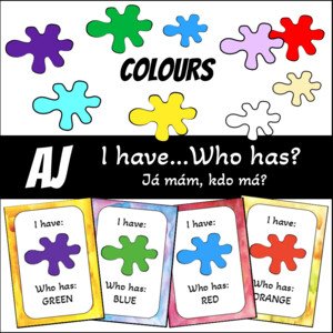 I have...Who has? Já mám, kdo má - Colours