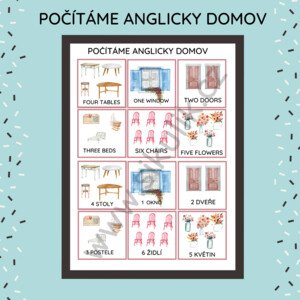 POČÍTÁME ANGLICKY DOMOV