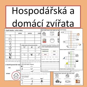 Hospodářská zvířata a domácí mazlíčci