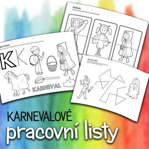 KARNEVAL - pracovní listy