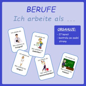 Berufe (Ich arbeite als ...)