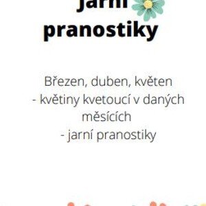 Jarní pranostiky