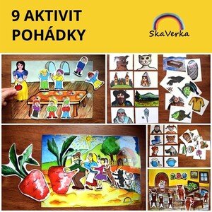 9 aktivit POHÁDKY