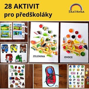 28 aktivit pro PŘEDŠKOLÁKY